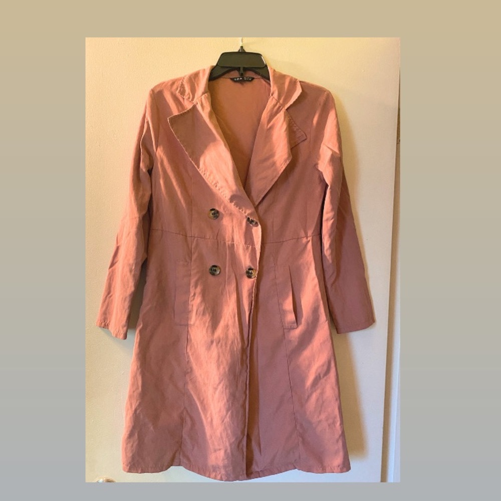 Size: Small, fits like a Medium, Rose colored Winter Casual Jacket